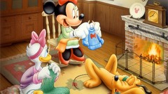 Cartoons Pluto minnie mouse Disney Company Daisy Duck