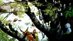 Cartoons princess mononoke Kodama