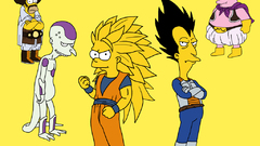 Cartoons vegeta son goku