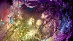 Cartoons video games multicolor