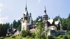 Castle romania Transylvania Peles