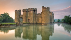 Castles architecture buildings bodiam