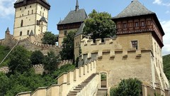Castles architecture Karlstejn Castle