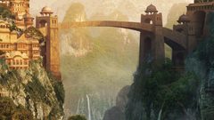 Castles Bridges fantasy art