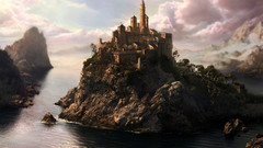 Castles fantasy art Patrick