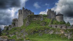 Castles ruins architecture buildings