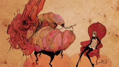 Caterpillars armchairs artwork somefield