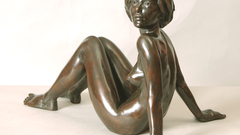 Cathy Bronze sculpture statue