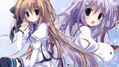 Cats Anime blush anime girls blue eyes brunettes school 