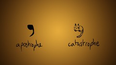 Cats catastrophe funny apostrophe