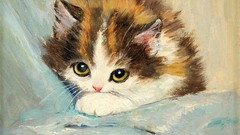 Cats classic art