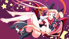 Cats red eyes blondes long hair blazblue rachel alucard 