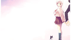 Cats school uniforms white