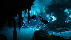 Caves underwater