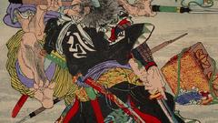 CC Japanese samurai face