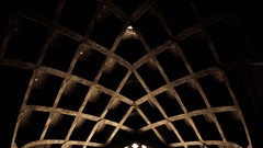 Ceiling architecture historic iran shiraz