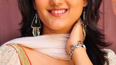 Celebrity fashion Actress stills smiling white dress models 