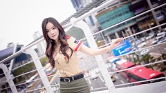 Celebrity fashion asians stills brunettes photo shoot cosplay 