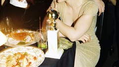 Celebrity Gillian Anderson Actress party quentin tarantino 