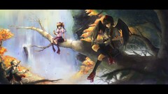 Cellphones sitting white hair