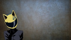 Celty Sturluson artwork Anime anime girls Simple Background