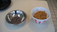 Cereal raisin brancup of