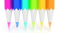 Cgi rainbows chromatic Pencils