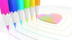 Cgi rainbows Hearts chromatic