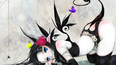 Chains anime girls pointy