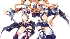 Chains blondes anime girls blue eyes date a live armour