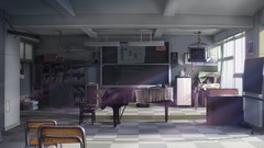 Chairs Anime Class interior design classroom Isai Shizuka