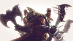 Champions League of Legends artwork Darius video games Draven