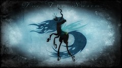 Changeling swarm my little pony Queen Chrysalis