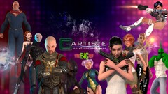 Channel Characters superman science fiction fantasy art Comic 