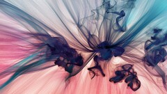 chaotic texture digital art smoke