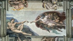 Chapel Michelangelo the creation of adam Sistine Chapel