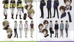 Characters school uniforms Zetsuen no Tempest Fuwa Mahiro