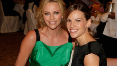 Charlize theron hilary swank