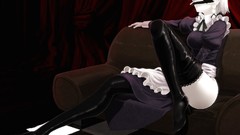 Checkered sitting Knives curtains