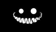 Cheshire cat Simple Background