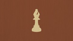 Chess brown Wood chess pieces brown background chess board 