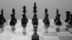 Chess grayscale monochrome chess