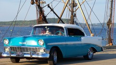 Chevrolet front angle view vintage cars Chevrolet Bel Air