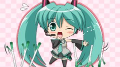 Chibi hatsune miku vocaloid hachune miku Vocaloid Fanmade