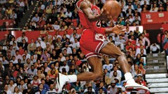 Chicago bulls Michael Jordan dunk