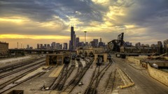 Chicago Chinatown USA urban cityscapes
