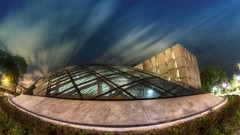 Chicago USA university spaceships cityscapes illinois