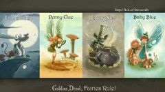 Children Fairies Goblins illustrations fairy tales video games 
