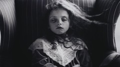 Children monochrome armchairs closed eyes Sally Mann