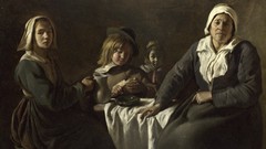 Children paintings sitting jug portraits classic art